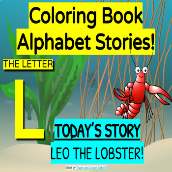 Letter l coloring tpt