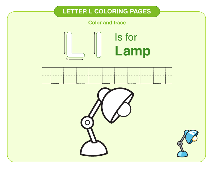 Letter l coloring pages download free printables for kids