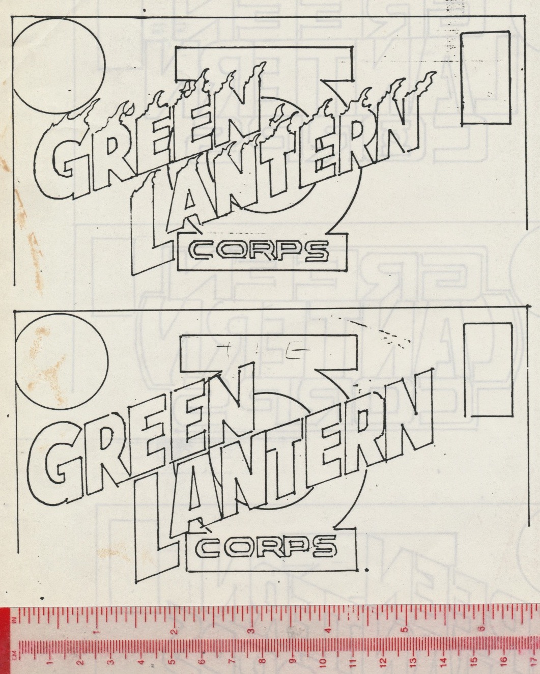 Tenth letter of the alphabet anatomy of a logo the green lantern corps