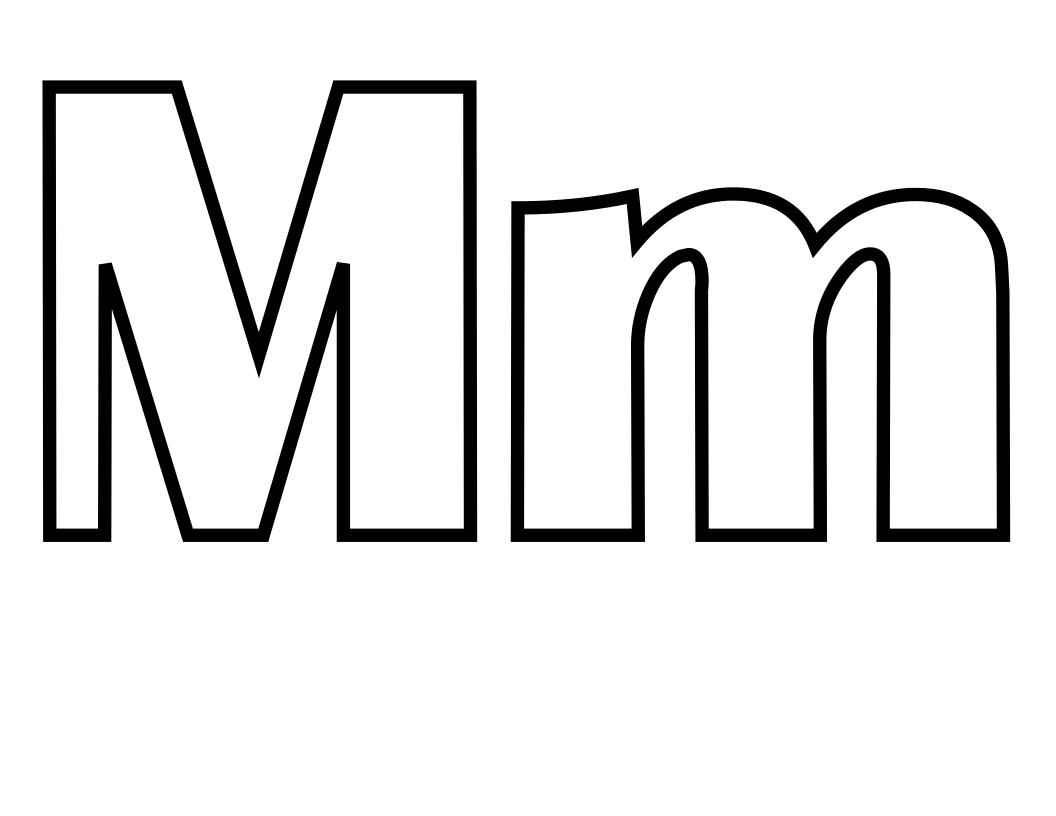 Fileclassic alphabet m at coloring