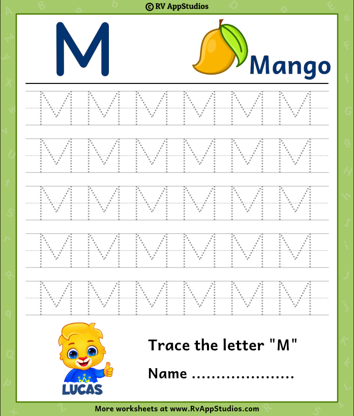 Free printable worksheet for kids