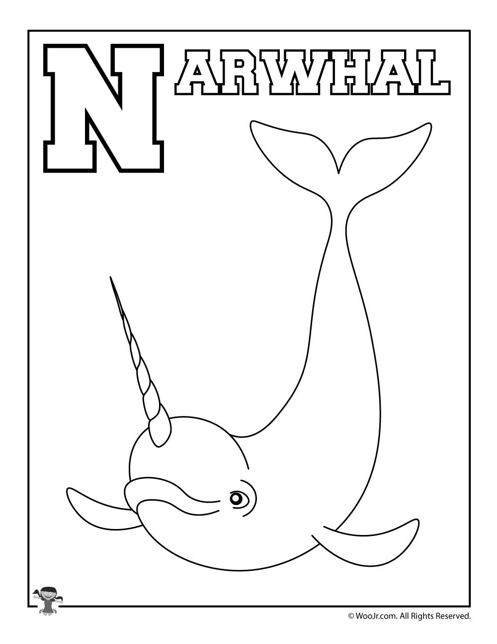 Letter n worksheets crafts woo jr kids activities childrens publishing
