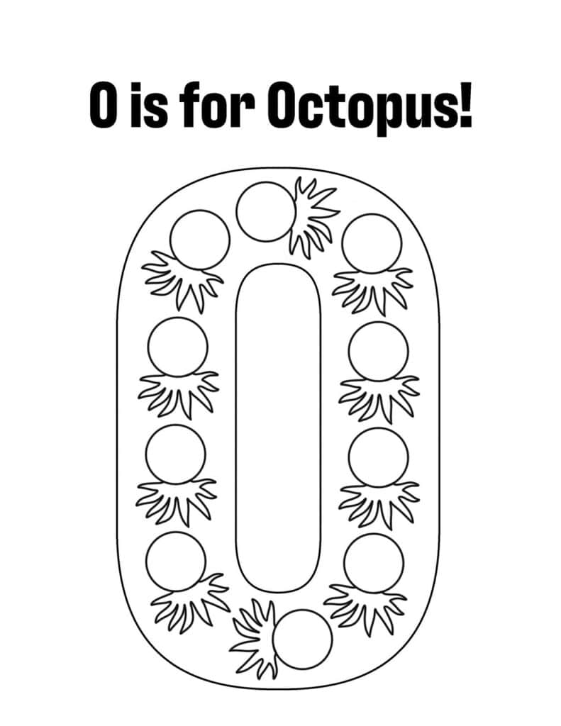 Free letter o worksheets for preschool â the hollydog blog