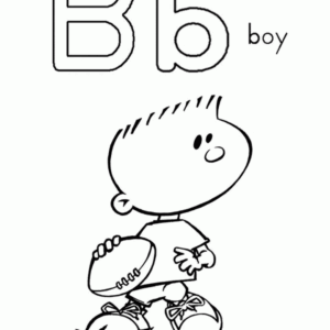 Letter b coloring pages printable for free download