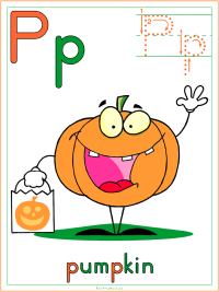 Alphabet letter p pumpkin preschool lesson plan printable activities and worksheets