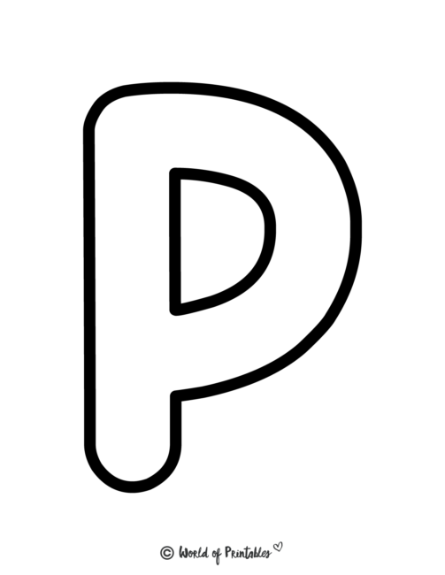 Printable letters alphabet letters