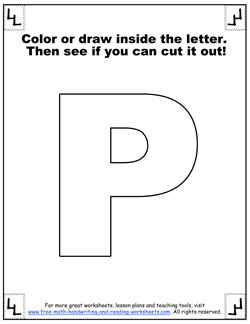 Printable alphabet letters