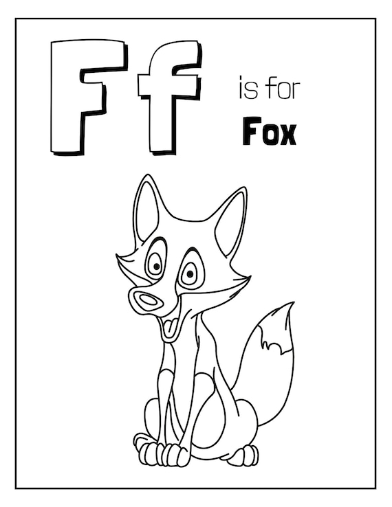 Trace and color alphabet alphabet coloring pages letter tracing coloring book homeschool printable for kids education digital pdf instant download