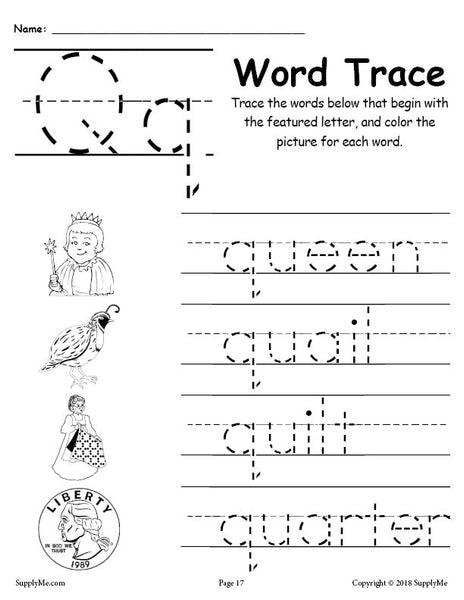 Letter q words