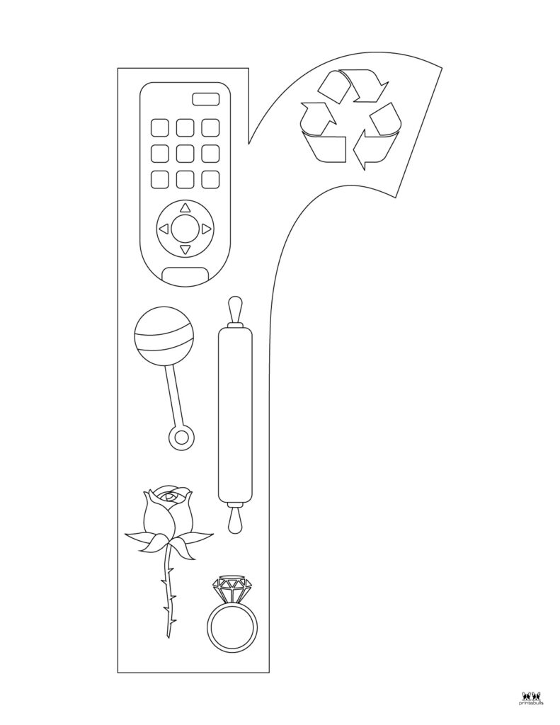 Letter r worksheets