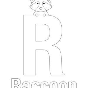 Letter r coloring pages printable for free download