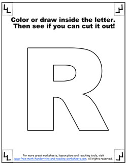 Printable alphabet letters