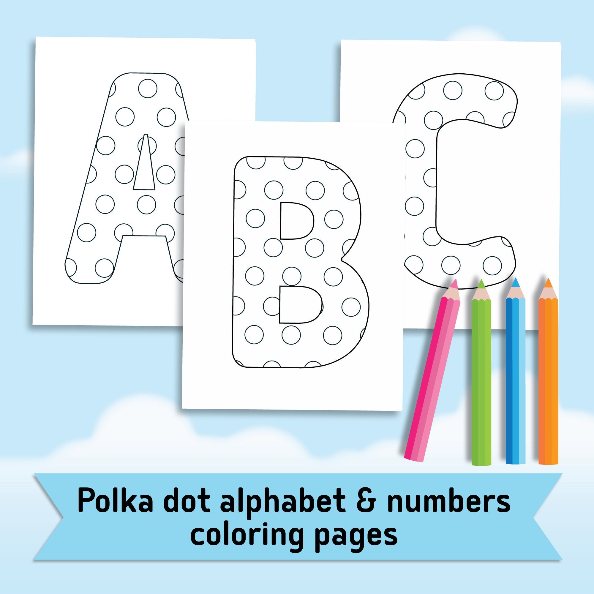 Alphabet coloring pages printable letters and numbers pre school coloring activity sheet letters coloring sheet bundle download download now