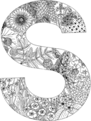 Letter s coloring pages free coloring pages