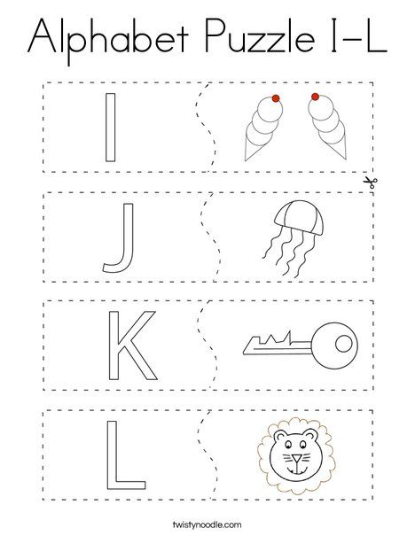 Alphabet puzzle i