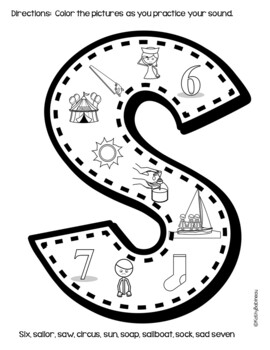 Speech therapy coloring pages