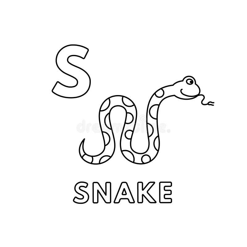 Snake colouring page stock illustrations â snake colouring page stock illustrations vectors clipart