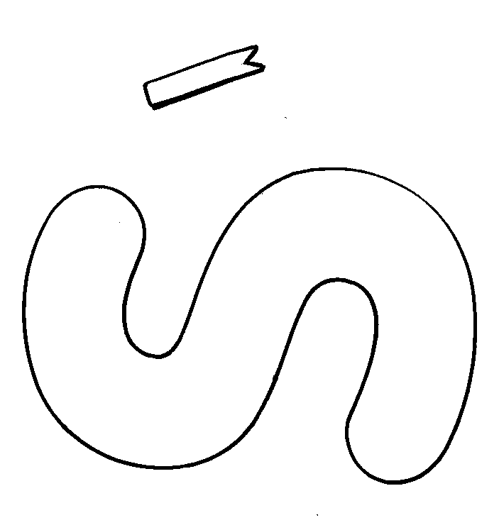 Letter s snake craft all kids network