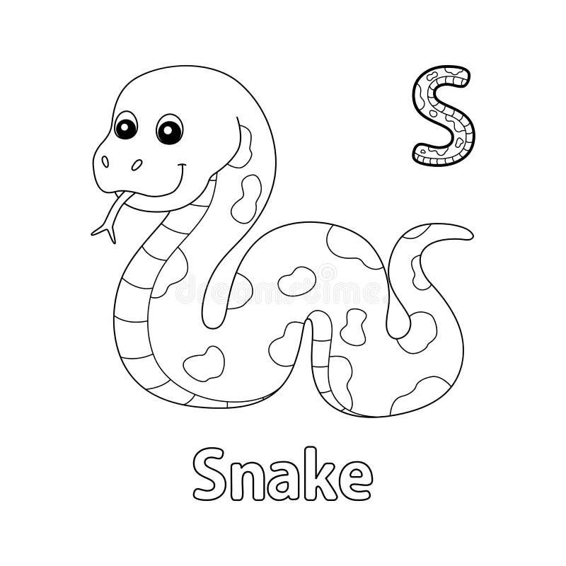 Snake colouring page stock illustrations â snake colouring page stock illustrations vectors clipart
