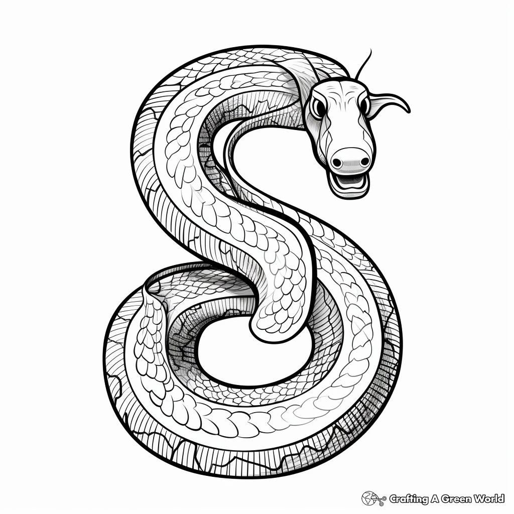 Letter s coloring pages
