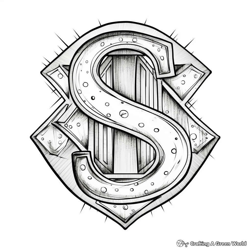 Letter s coloring pages