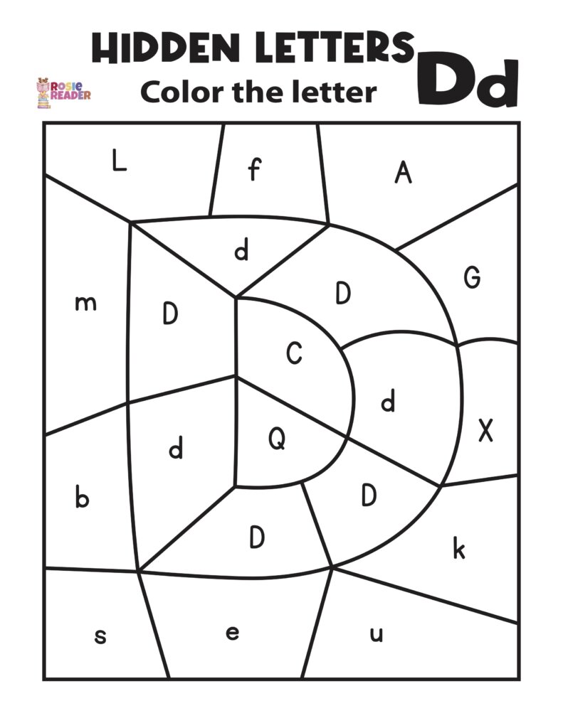 Alphabet coloring pages