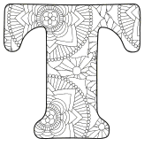 Abc coloring pages free alphabet letter colouring sheets â diy projects patterns monograms designs templates