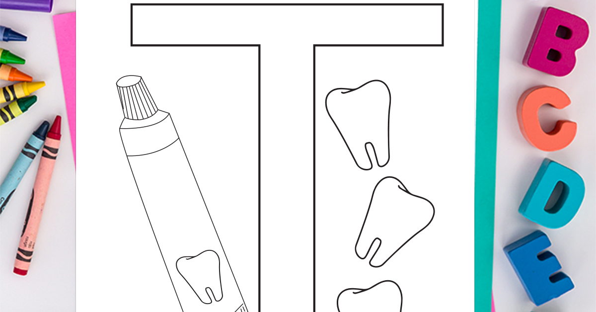 Letter t coloring page free alphabet coloring page kids activities blog