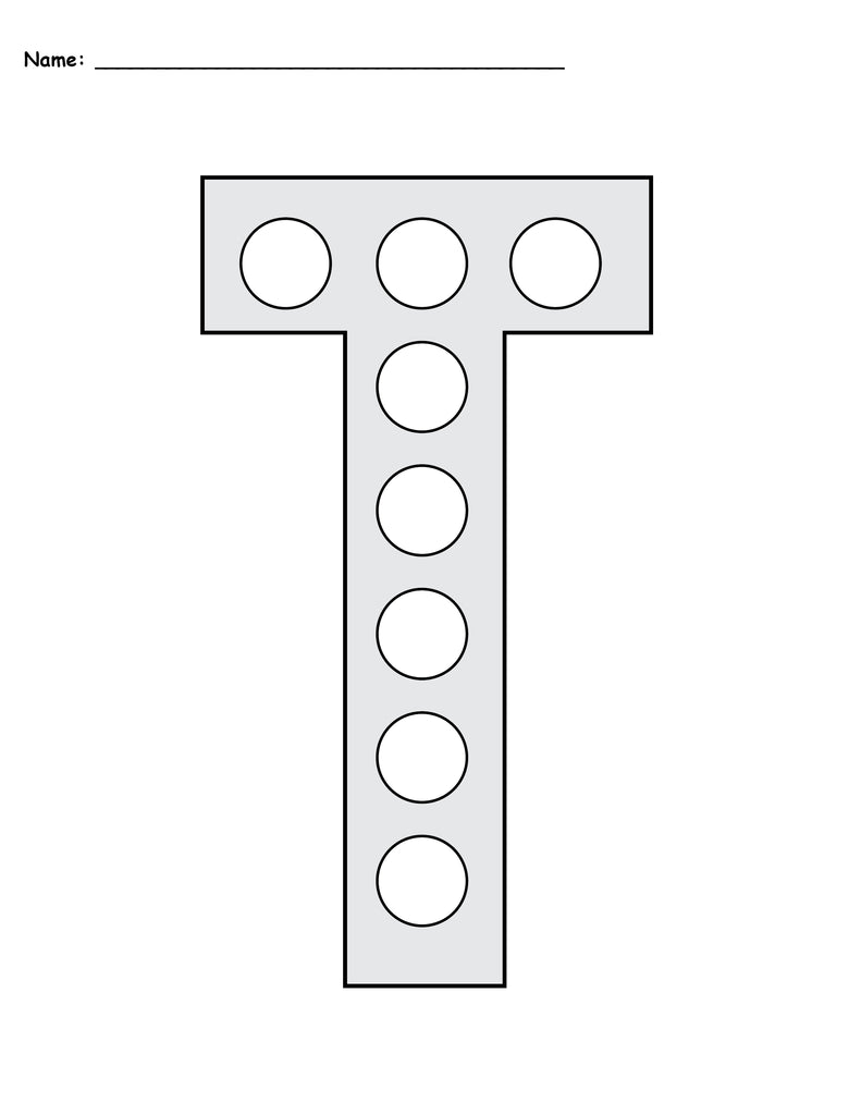 Letter t do