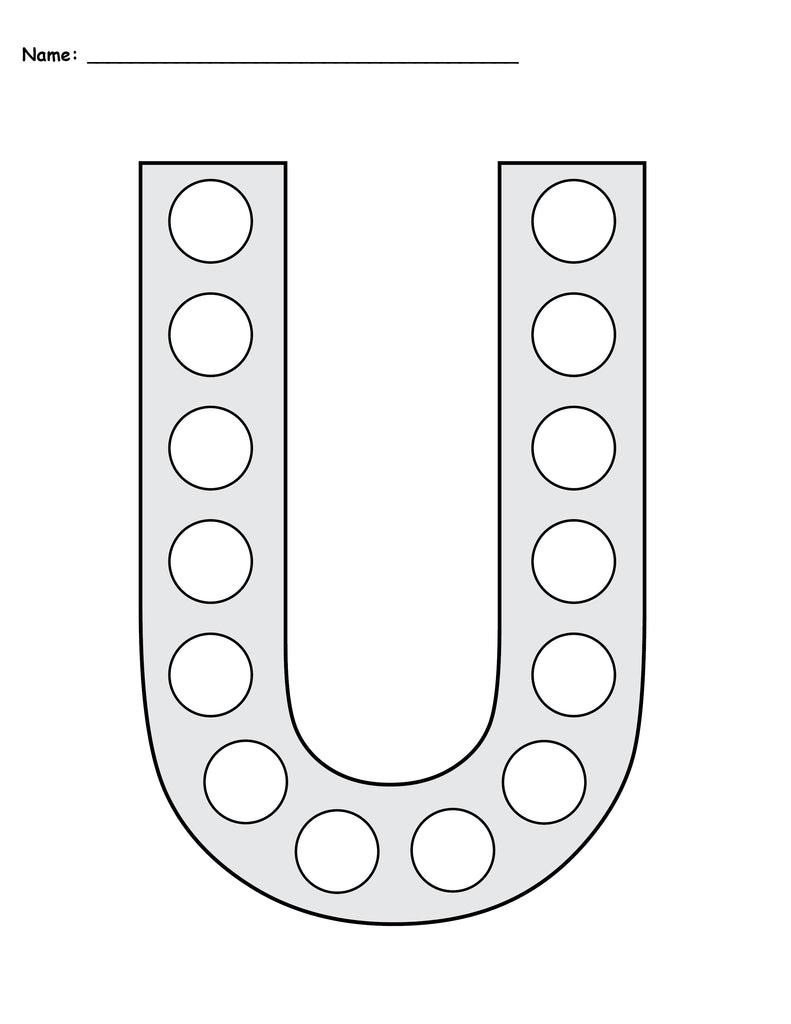 Letter u do
