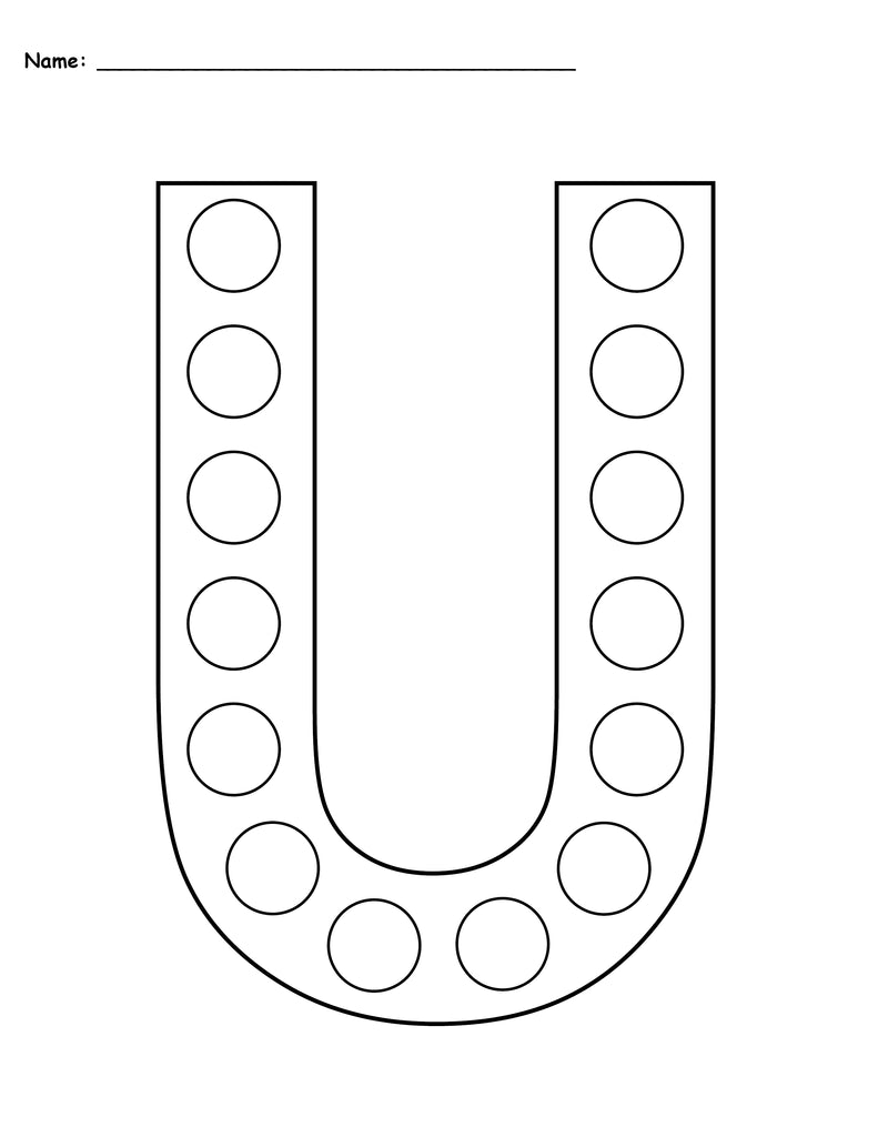 Letter u do