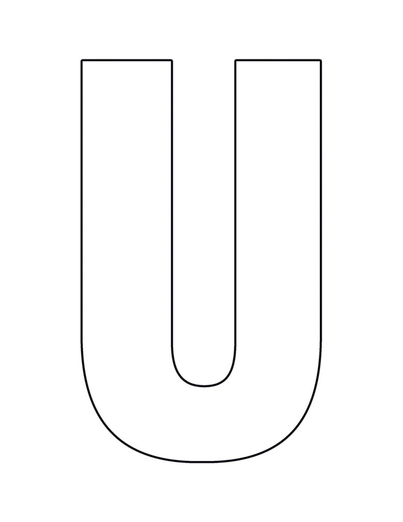 Free letter u worksheets for preschool â the hollydog blog