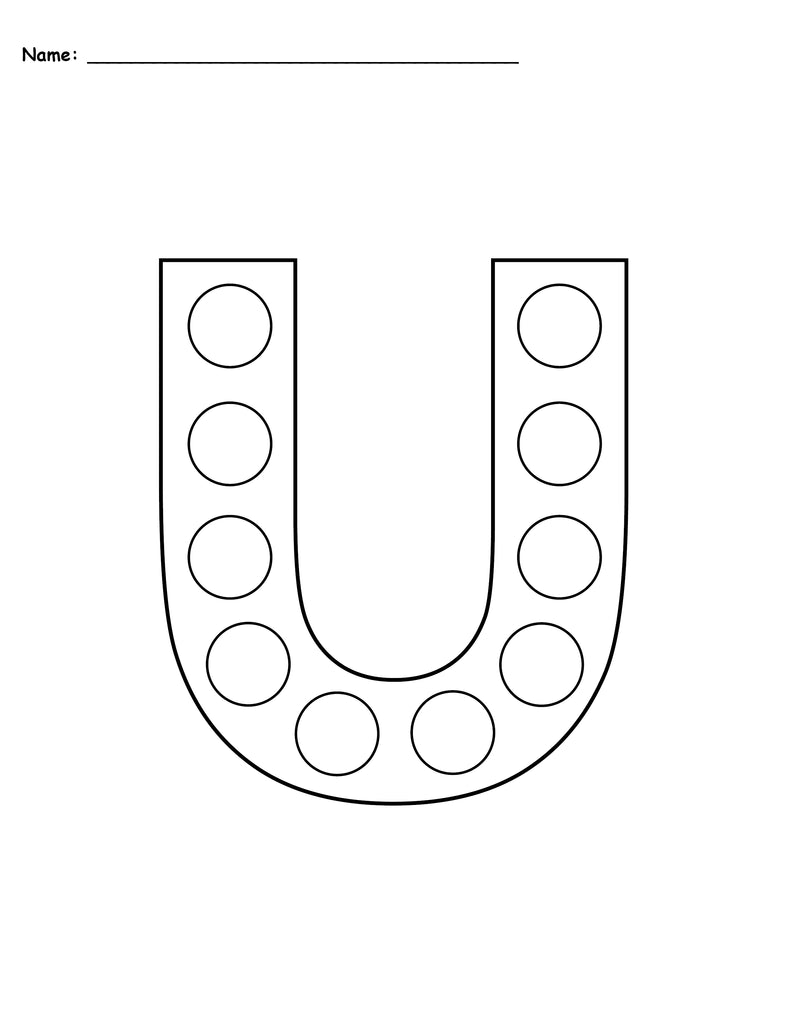 Letter u do