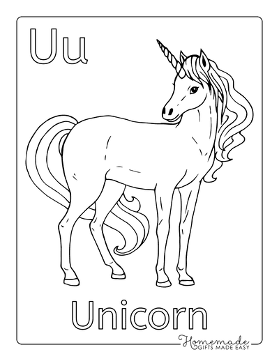 Magical unicorn coloring pages for kids adults