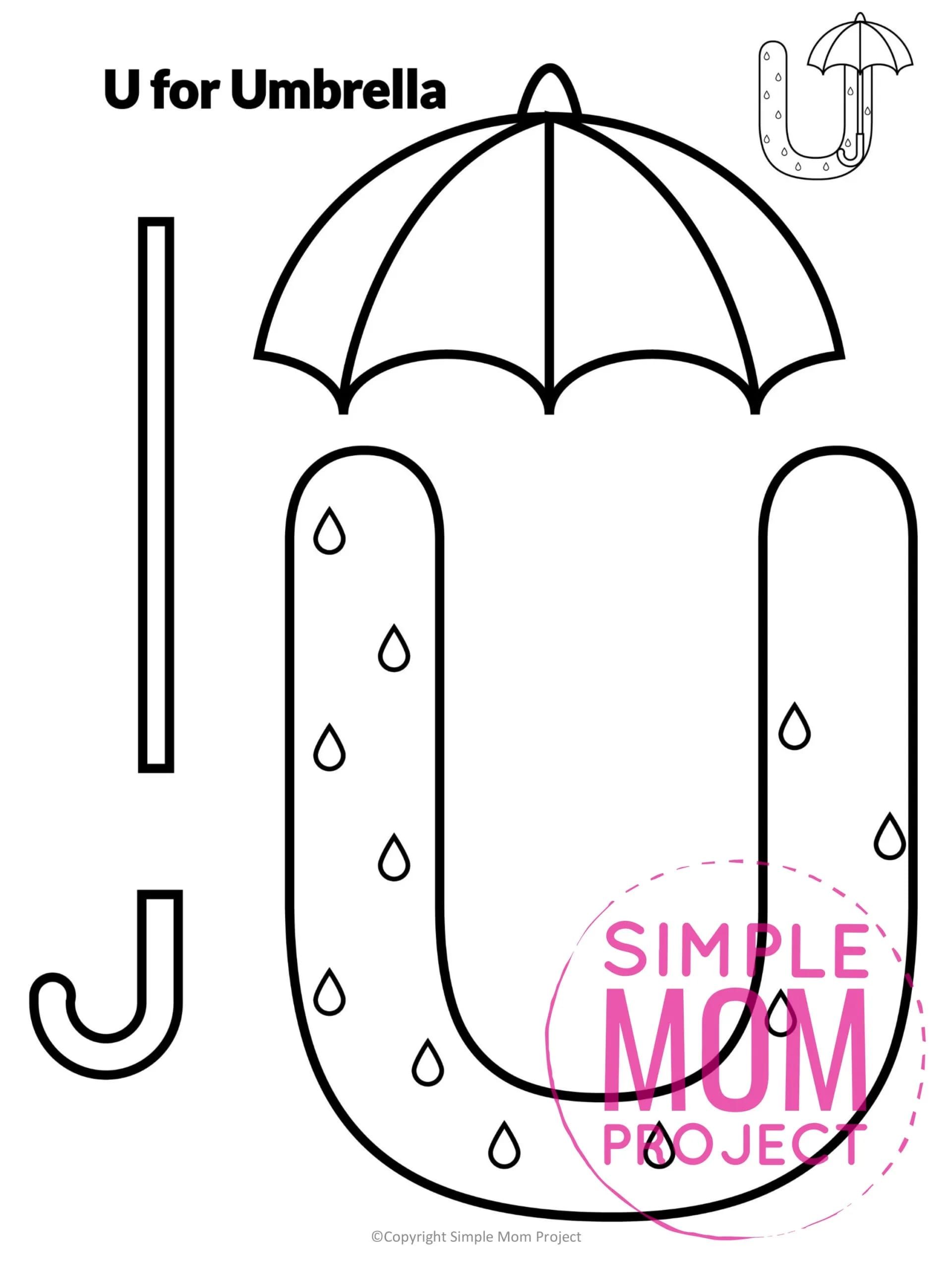 Free printable letter u craft template letter u crafts letter a crafts u craft
