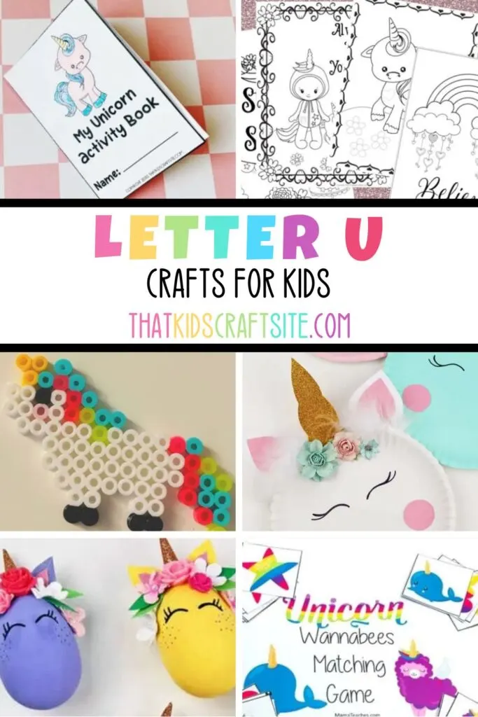 Letter u crafts for kids
