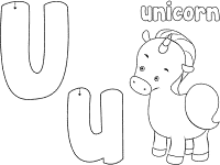 Unicorns coloring pages and printable activities