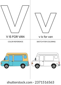V coloring page images stock photos d objects vectors