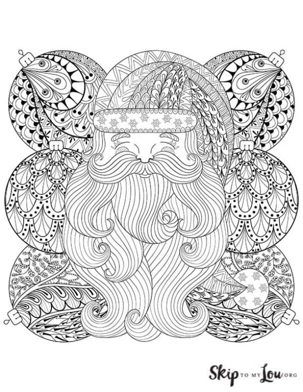 The best santa coloring pages to color this season skip to my lou