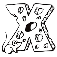 Top free printable letter x coloring pages online