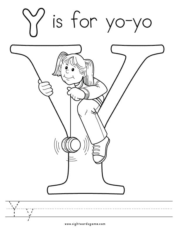 Alphabet coloring pages