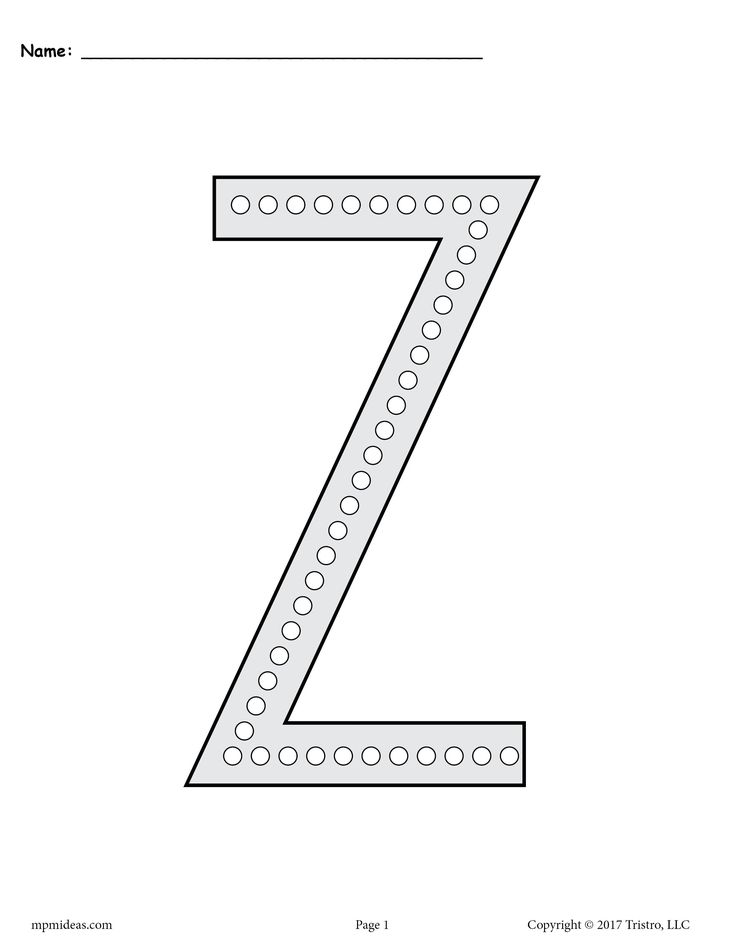 Letter z q
