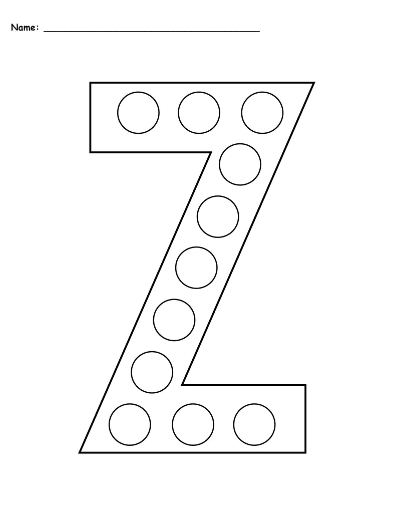 Letter z do
