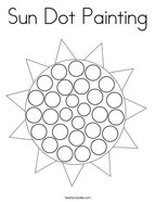 Letter z dot painting coloring page