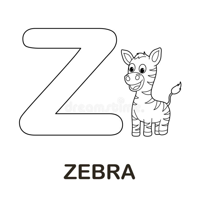 Animal alphabet coloring page stock illustrations â animal alphabet coloring page stock illustrations vectors clipart