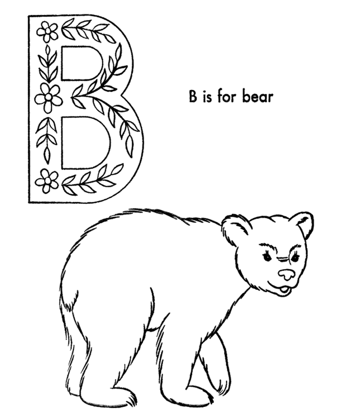 Abc alphabet coloring sheets