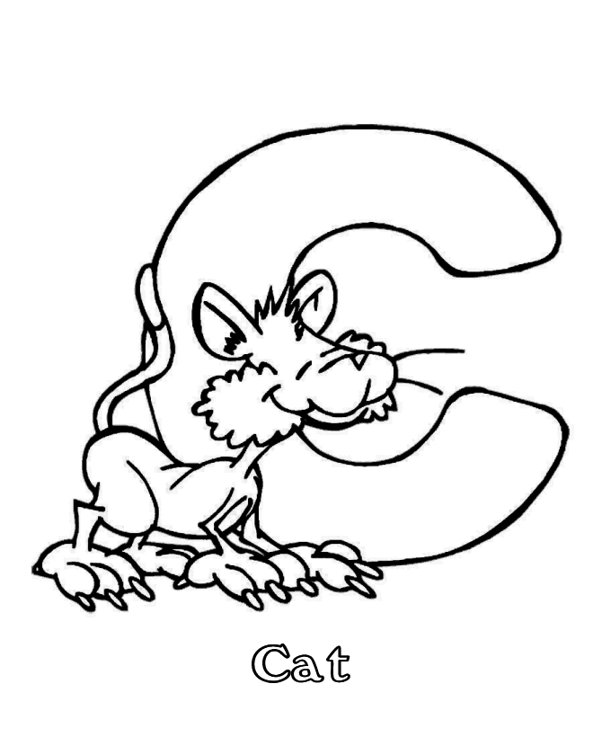 Abc coloring sheets