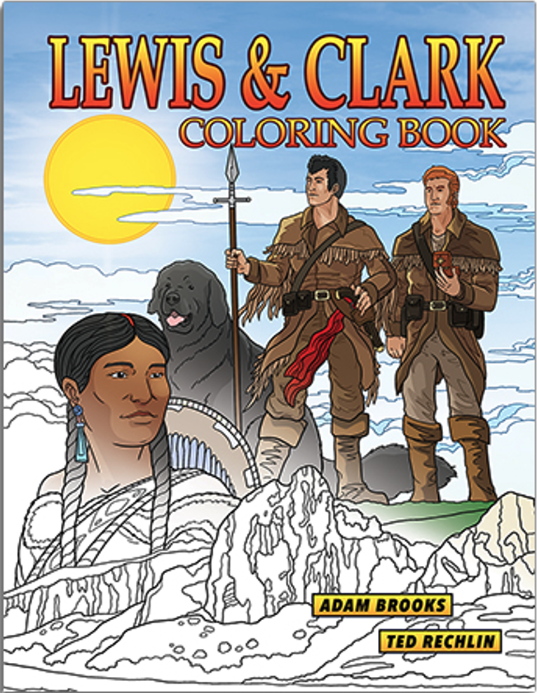 Lewis clark coloring book