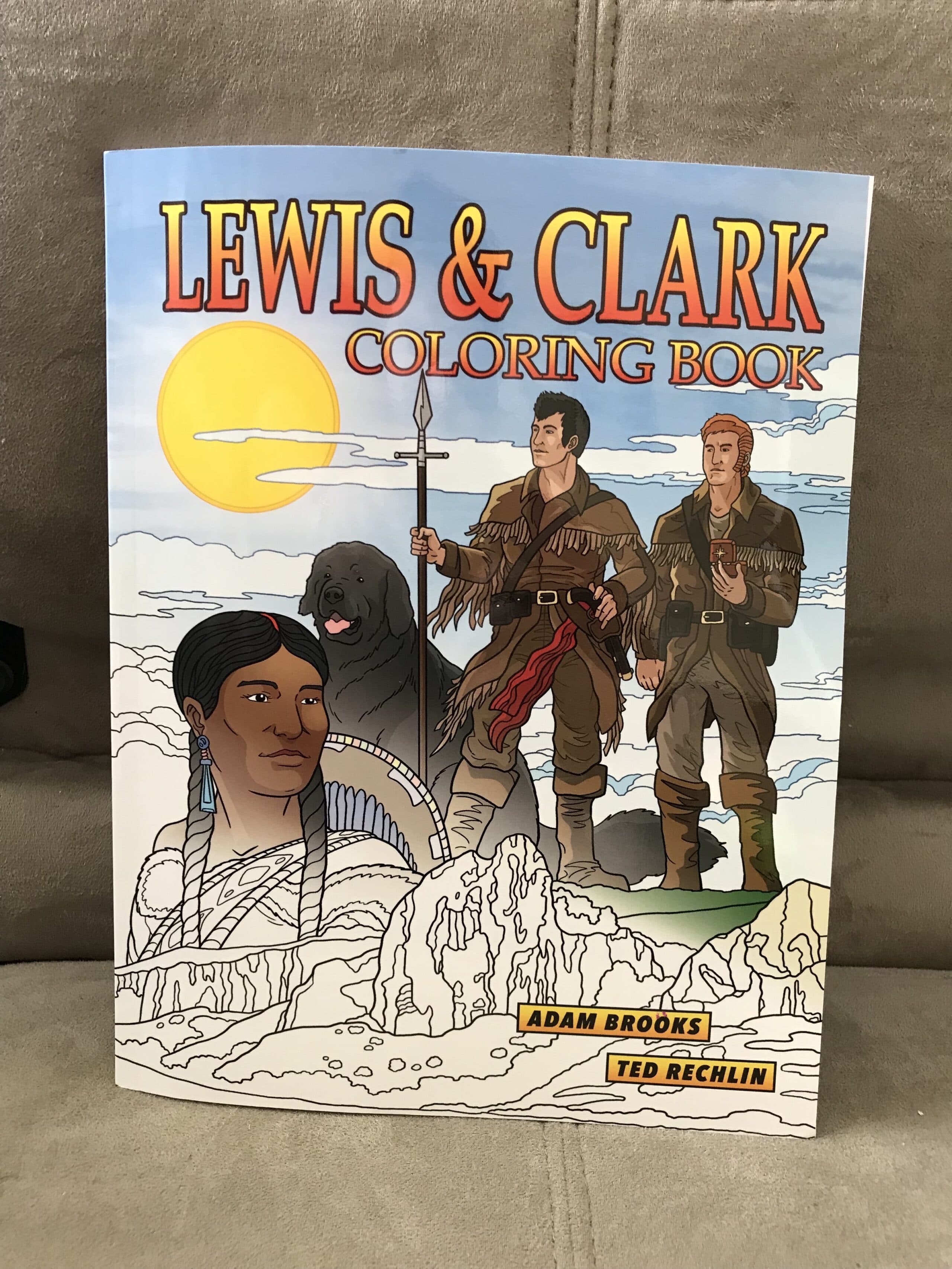 Lewis and clark coloring book