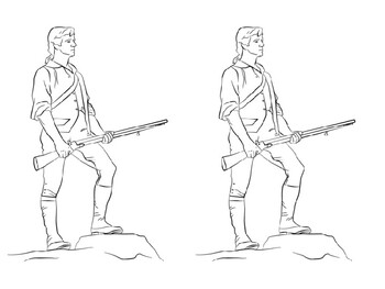 Lexington minutemen coloring picture by stevens social studies tpt